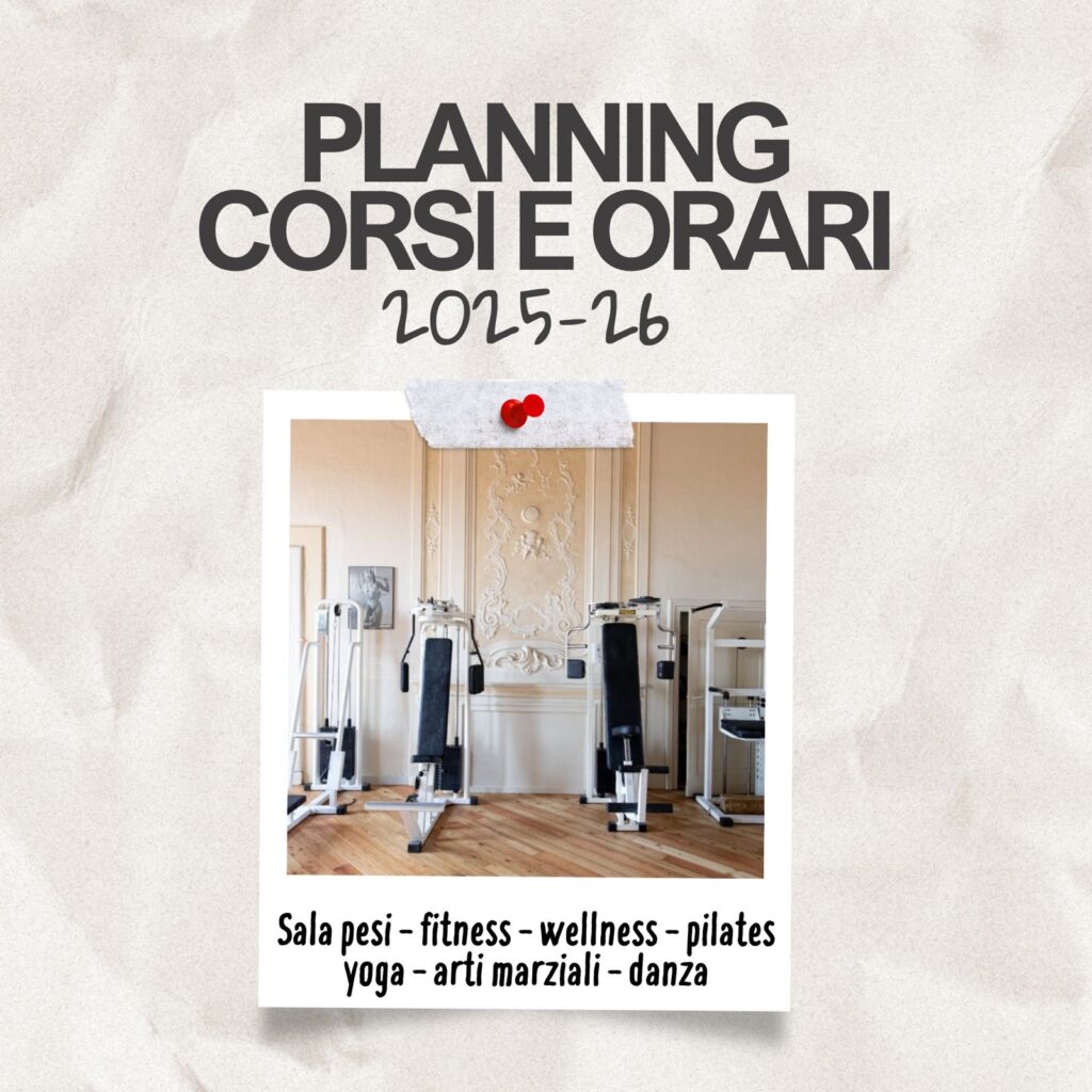 Planning corsi e orari 2025/2026