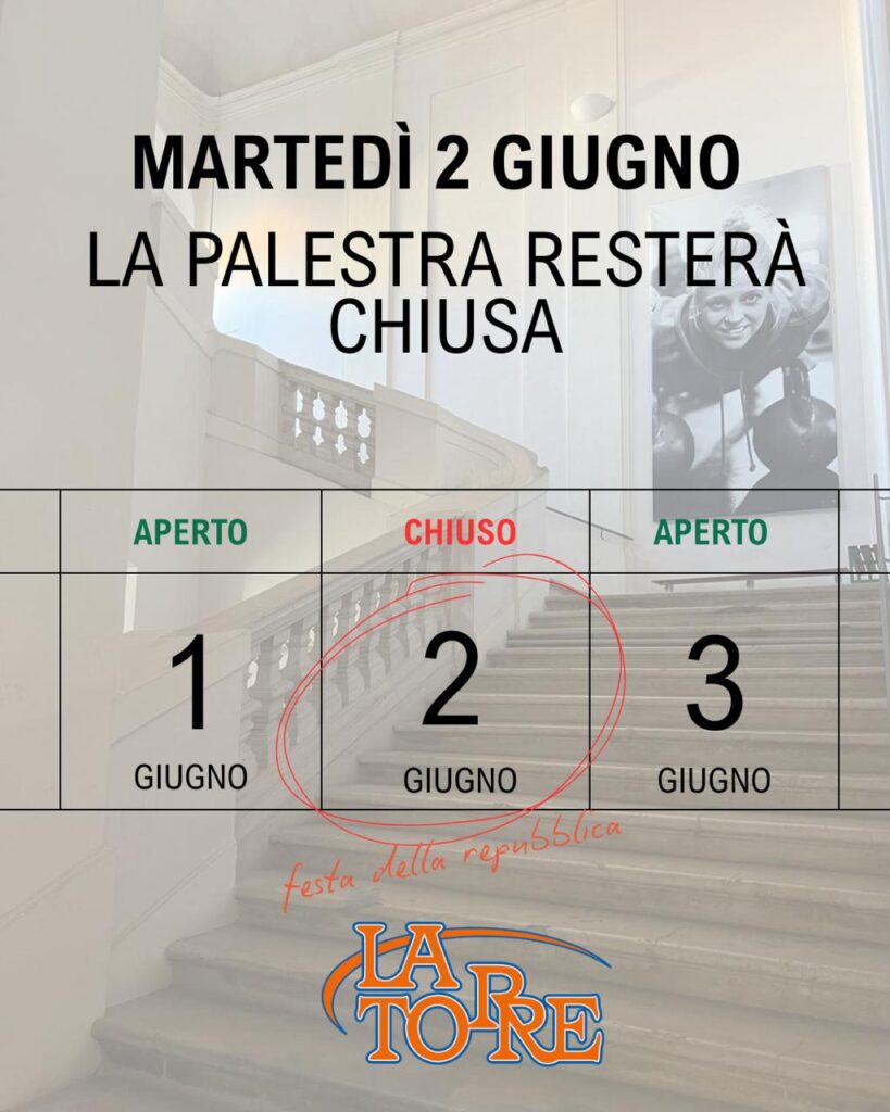 Chiusura 2 Giugno